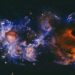 blue and brown milky way galaxy